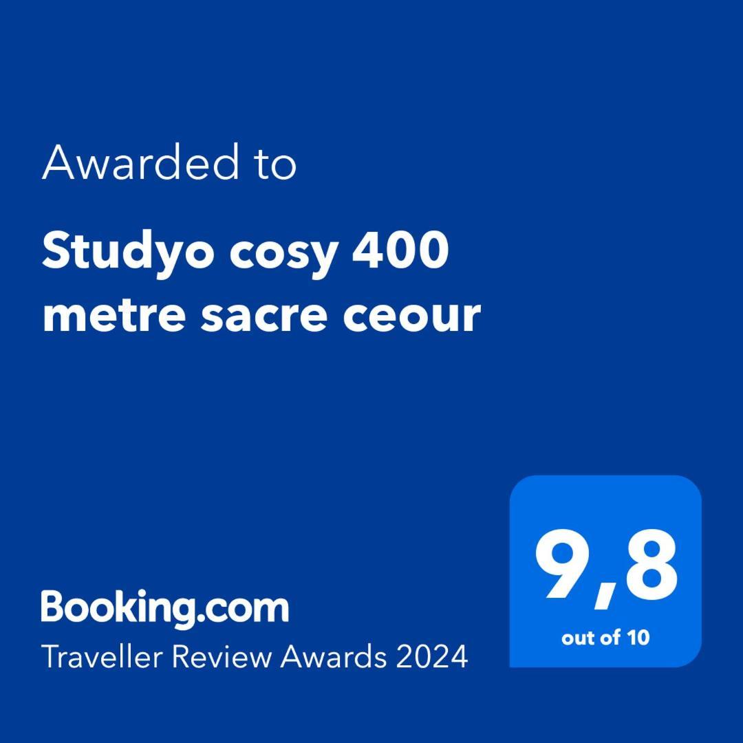 Ferienwohnung Studyo Cosy 400 Metre Sacre Ceour Paris Exterior foto