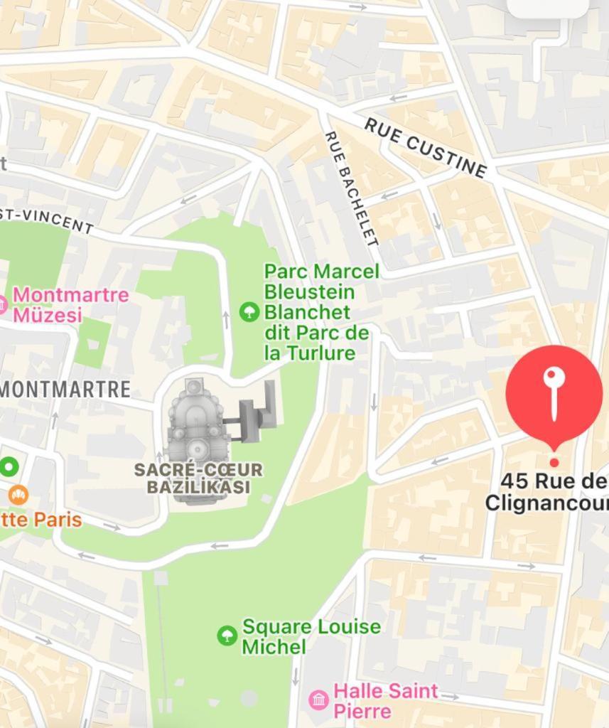 Ferienwohnung Studyo Cosy 400 Metre Sacre Ceour Paris Exterior foto